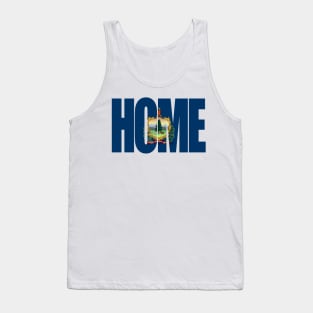 Vermont Home - State Flag Tank Top